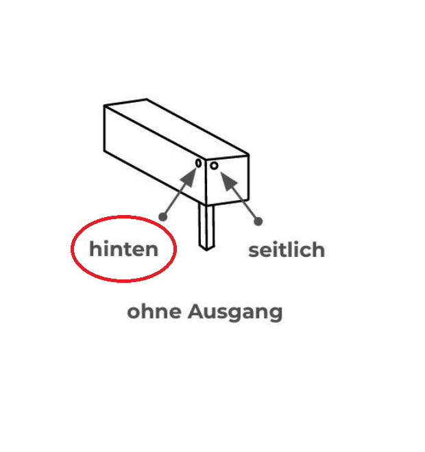 hinten